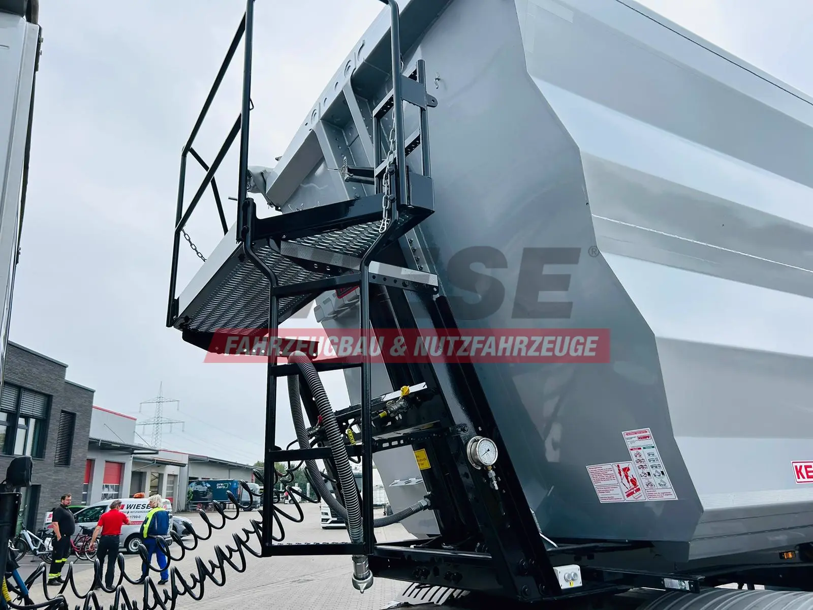 Kempf SKM 36/3 SHL-Light 3-Achs Stahl Kipper 51m³