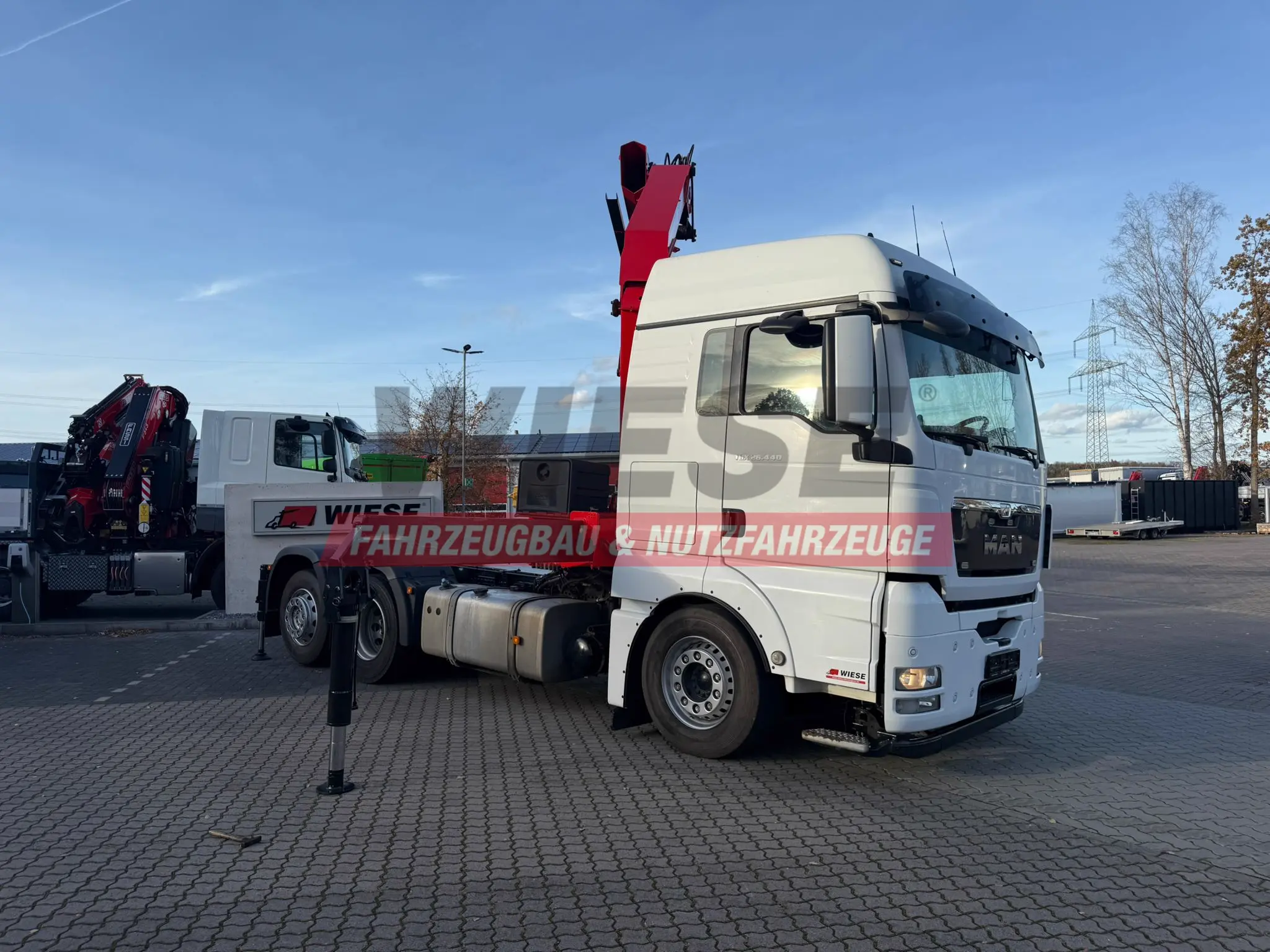 MAN TGX 26.440 6x2 mit HMF 3000-5 Kran TÜV NEU