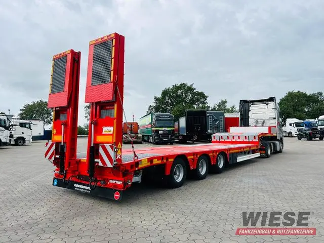 Kässbohrer SLS.HS Tieflader mit hydr. Schwanenhals