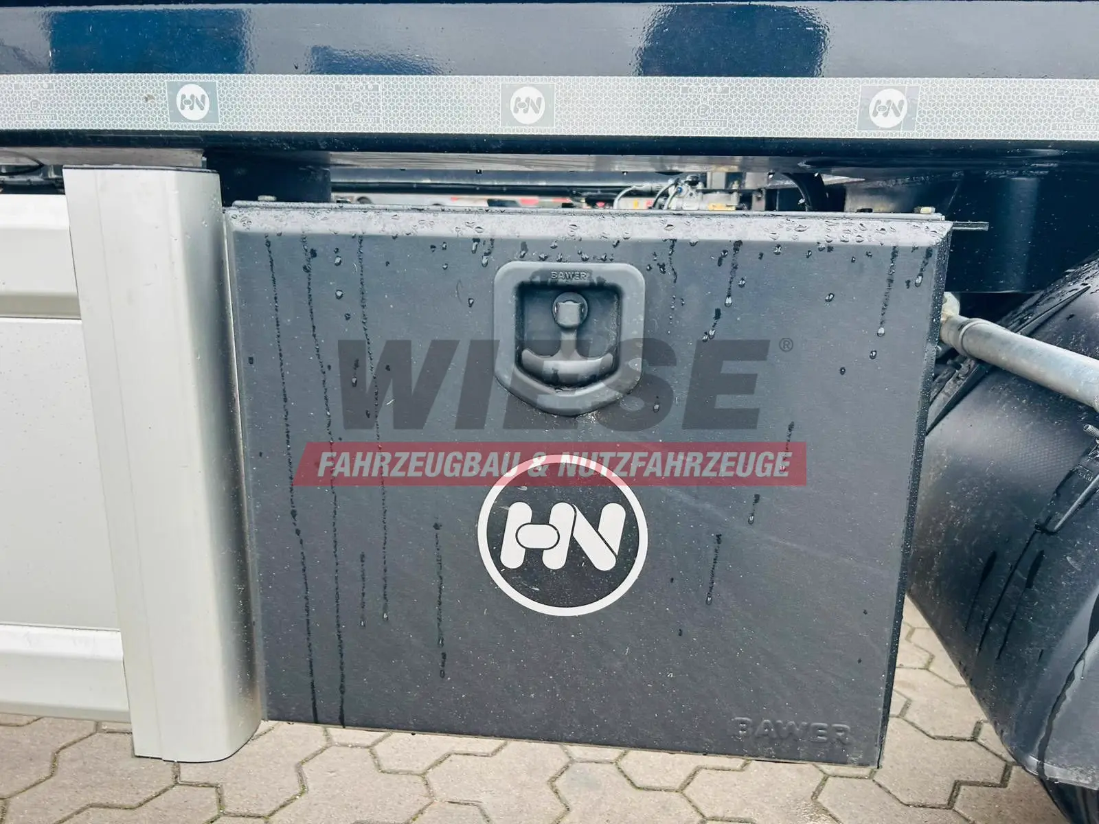 Hüffermann HAR 20.70 LS Aussenrollen Anhänger Sofort Verfüg