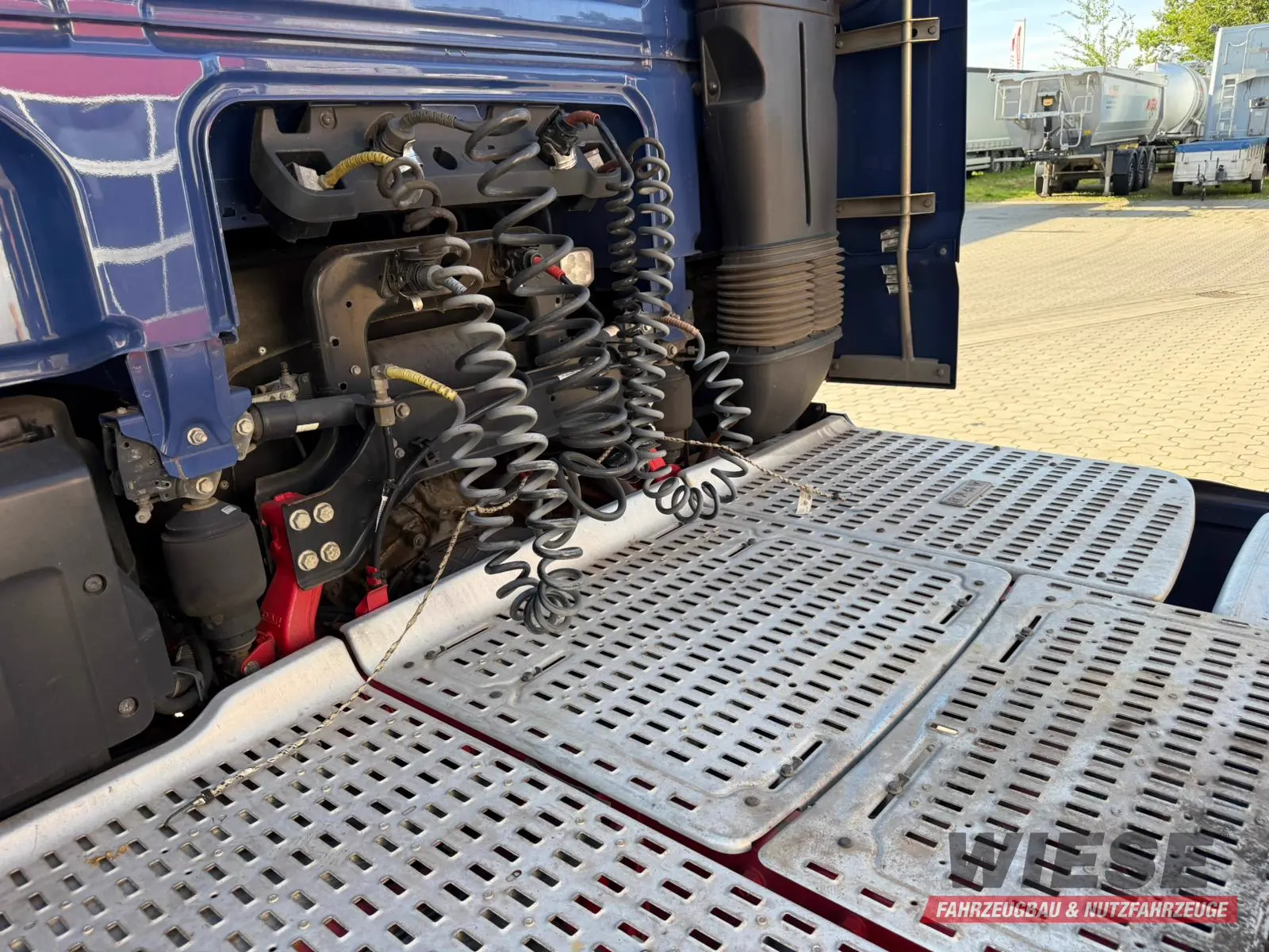 DAF XF 450 FT Hydraulik Schubboden