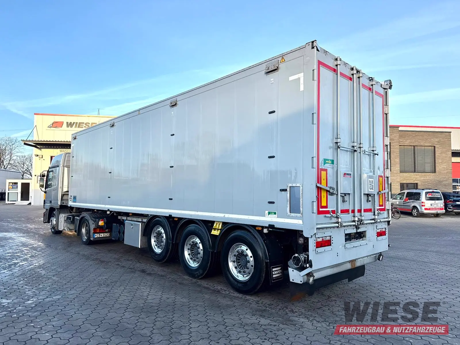 Knapen Knapen K200 3-Achs Schubboden Zellenradschleuse