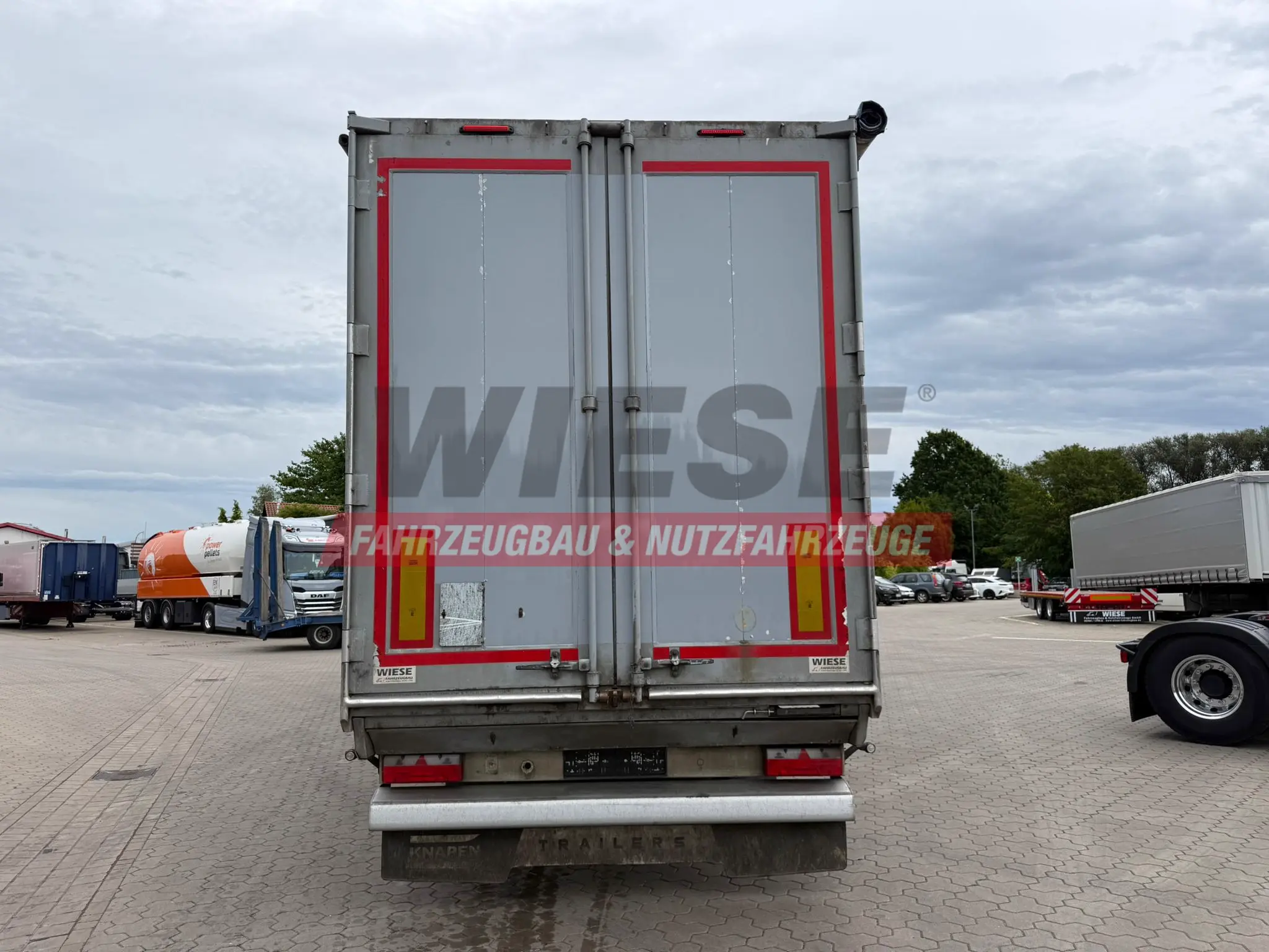 Knapen K100 Schubboden 92m³ HDI Boden ideal für Müll