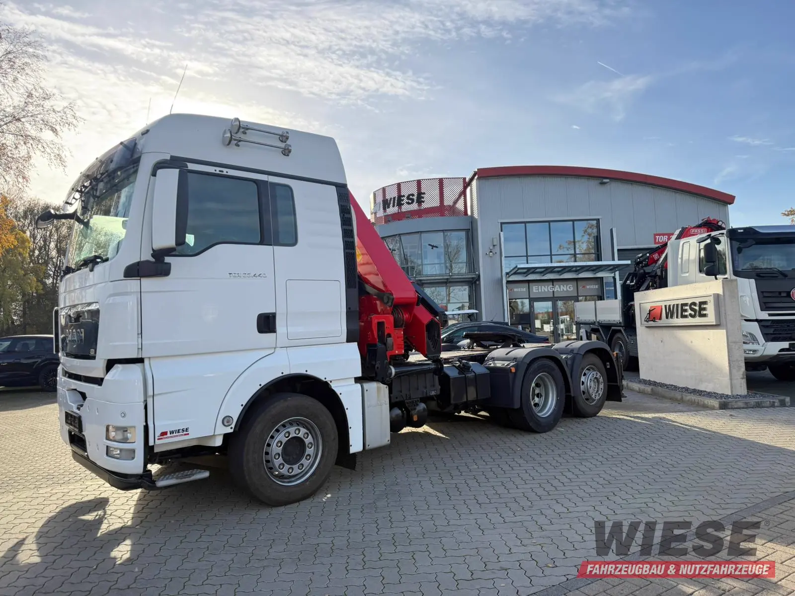 MAN TGX 26.440 6x2 mit HMF 3000-5 Kran TÜV NEU