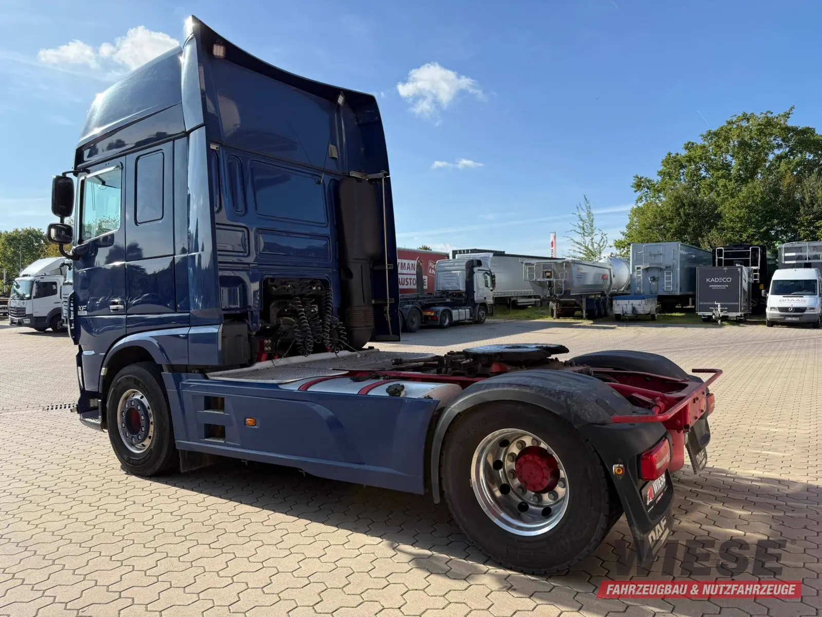 DAF XF 450 FT Hydraulik Schubboden