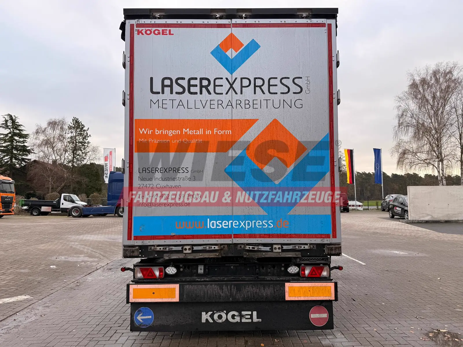 Kögel Kögel Planen-Sattelauflieger - Top Zustand