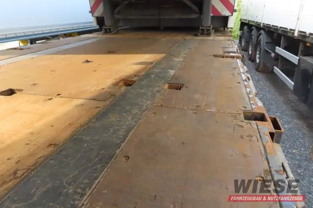 Krone Stahlmattenauflieger mit Bordwände