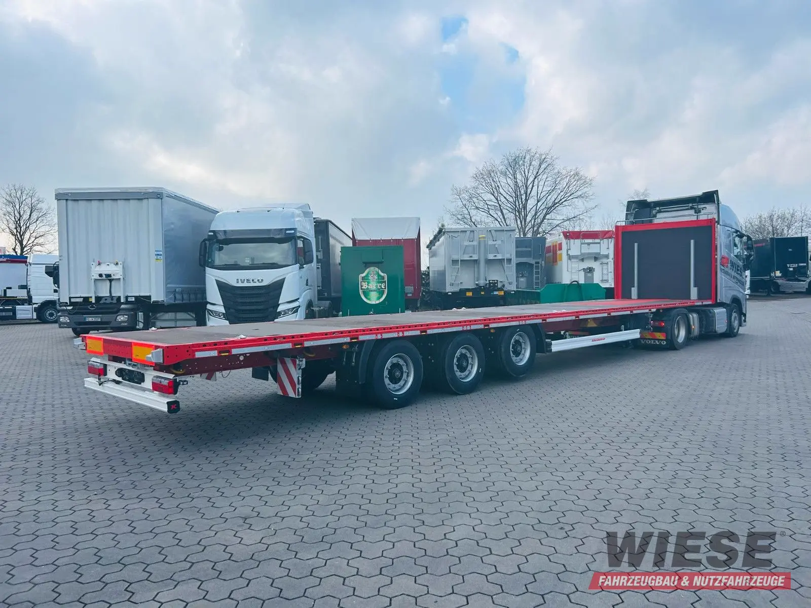 Kässbohrer K.SFS M Mega Plattform Auflieger Sofort Verfügba