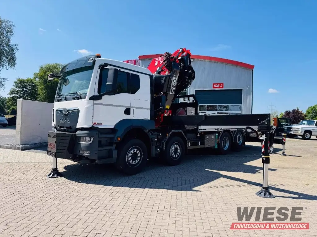MAN TGS 32.510 mit F710 Frontkran sofort