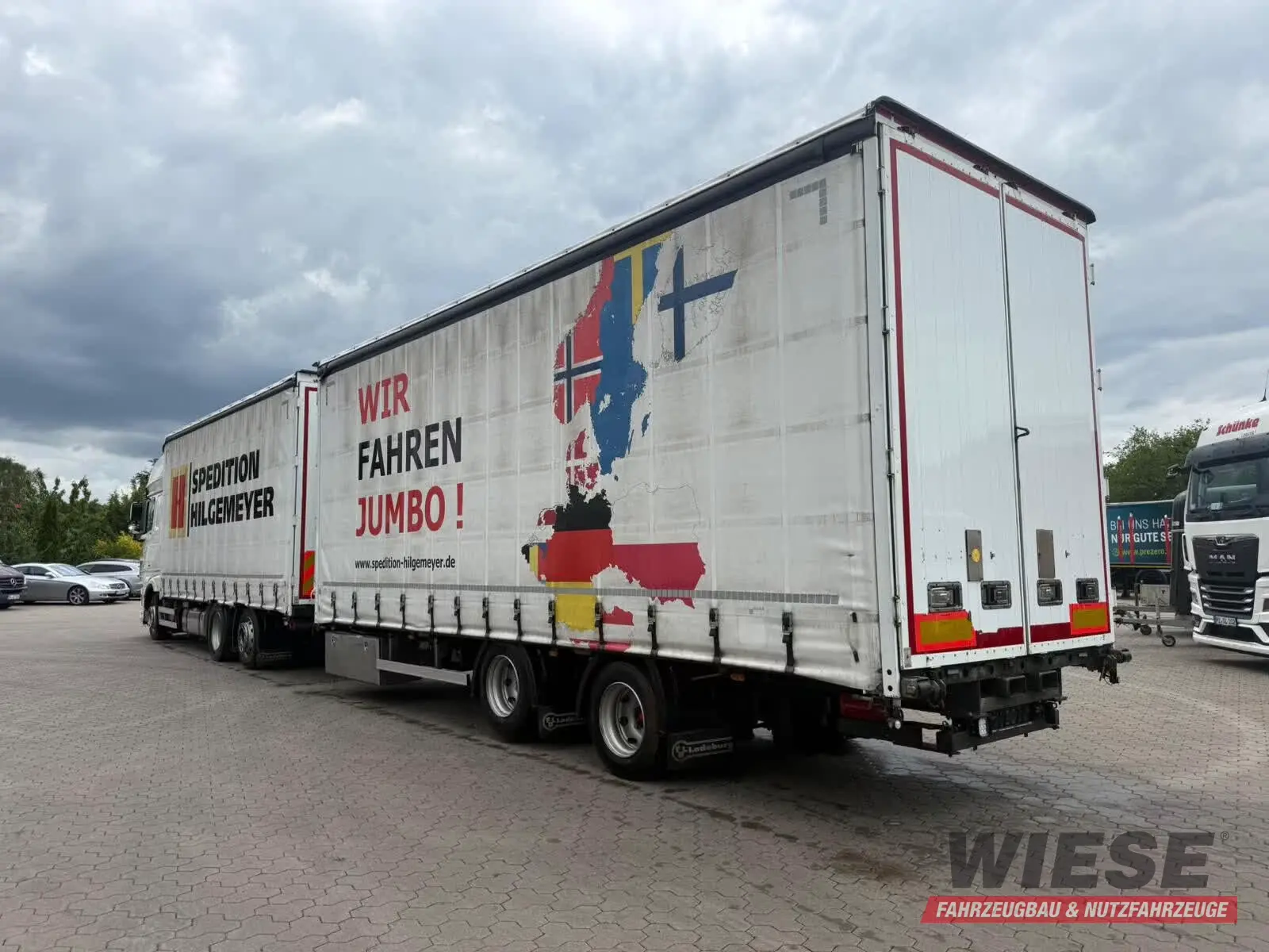 FBL Zentralachsanhänger Volumenaufbau von Wiese Fahrzeugmarkt in Petershagen kaufen ab 18500.00€