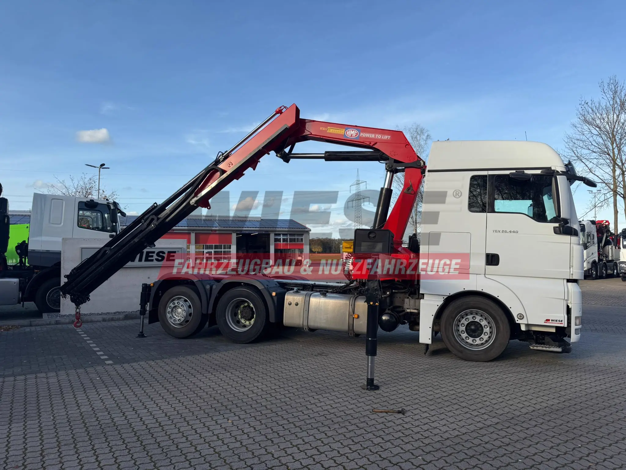 MAN TGX 26.440 6x2 mit HMF 3000-5 Kran TÜV NEU