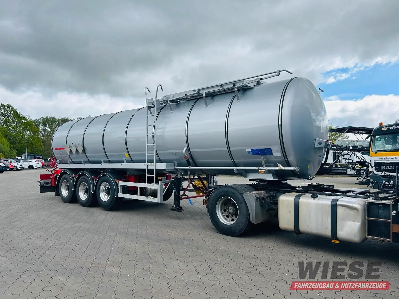 Kässbohrer STS.SS Edelstahl Tankauflieger Bitumen 32m³