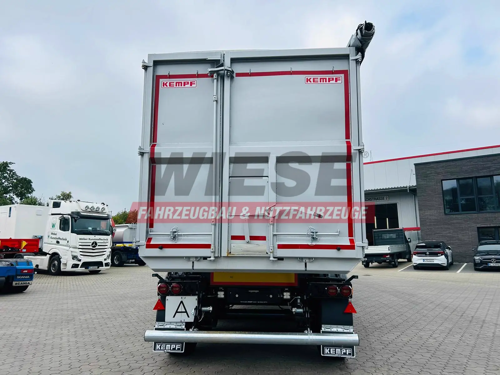 Kempf SKM 36/3 SR-Membran Stahl Halbrundmulde 50m³