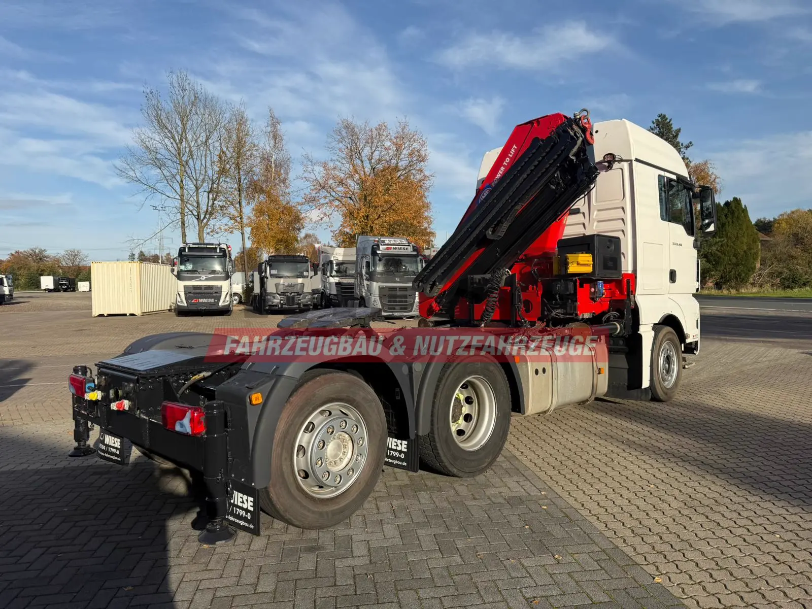 MAN TGX 26.440 6x2 mit HMF 3000-5 Kran TÜV NEU