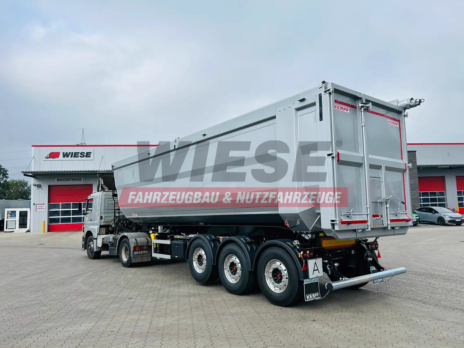 Kempf SKM 36/3 SR-Membran Stahl Halbrundmulde 50m³