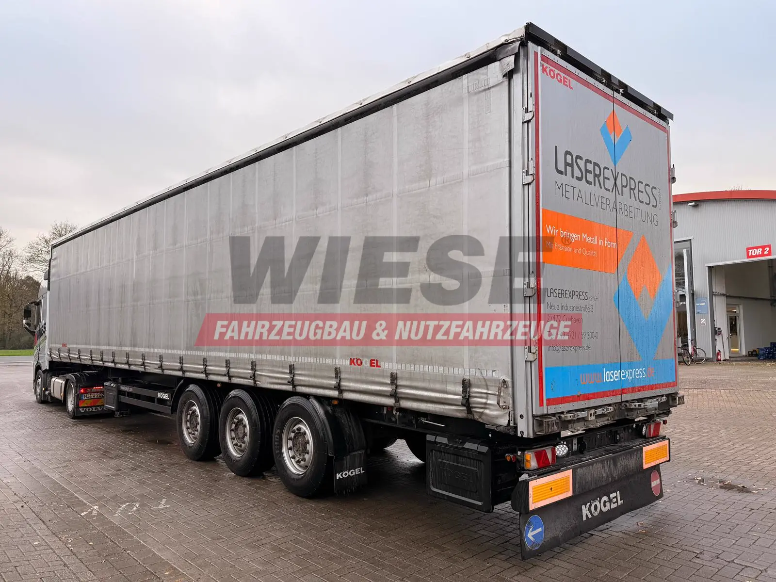 Kögel Kögel Planen-Sattelauflieger - Top Zustand