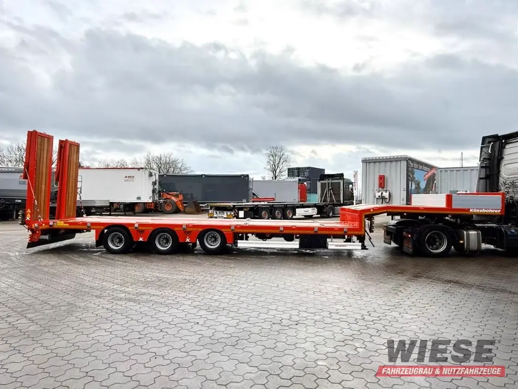 Kässbohrer K.SLS 3 / 0N  18/30 Tieflader mit hydr. Rampen