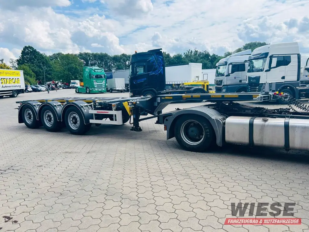 Kässbohrer K.SHG Multi Containerchassis ausziehbar