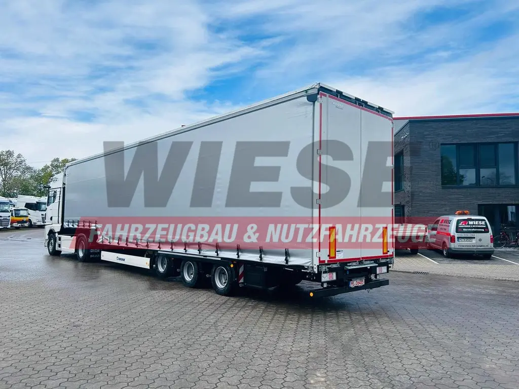 Krone SDP 27 Stufensattel Auflieger mit Spreizheck