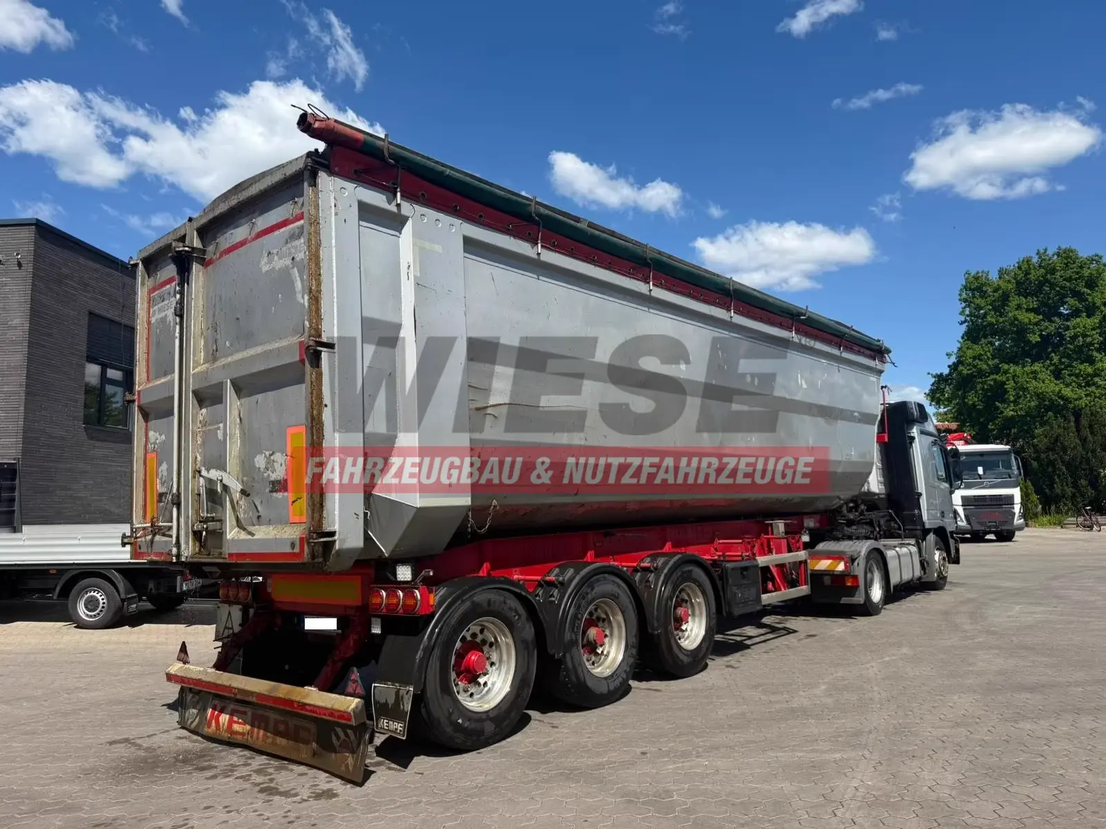 Kempf SKM 35/3 Stahl Kipper 50m³ Schrott