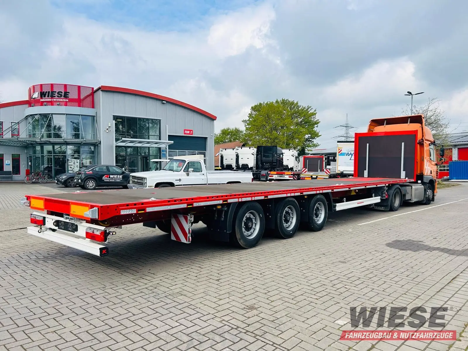 Kässbohrer K.SFS M Mega Plattform Auflieger Sofort Verfügba