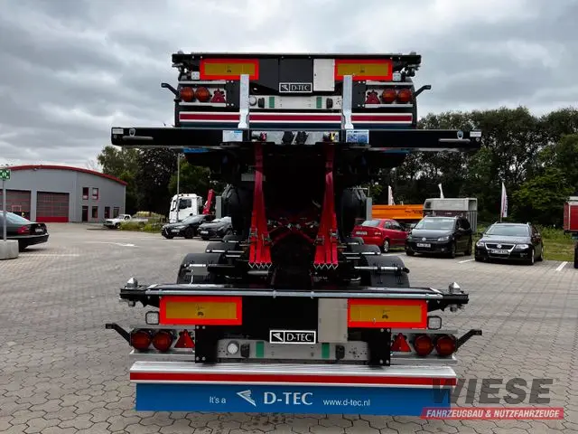 D-TEC Containerchassis Flexitrailer