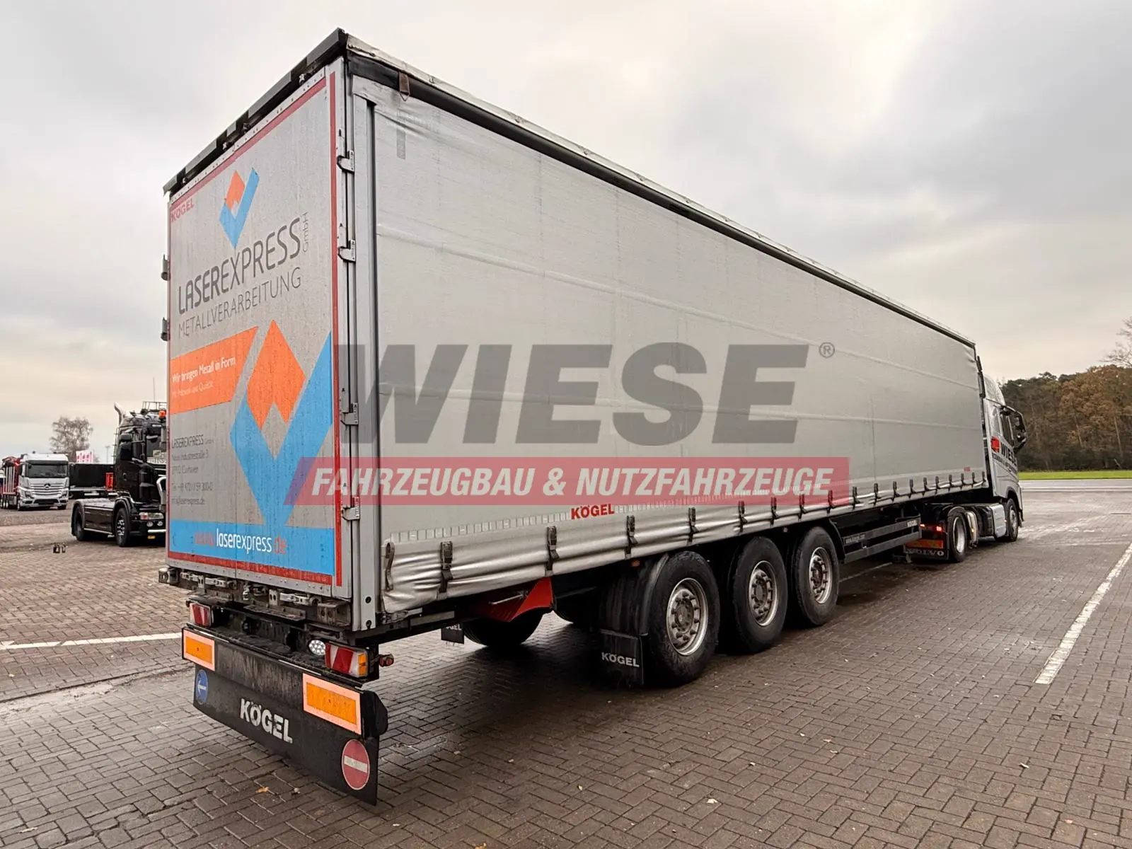 Kögel Kögel Planen-Sattelauflieger - Top Zustand