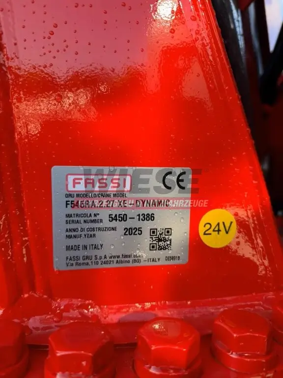 MAN MAN TGS 26.470 6x4 - HydroDrive - Fassi Kran