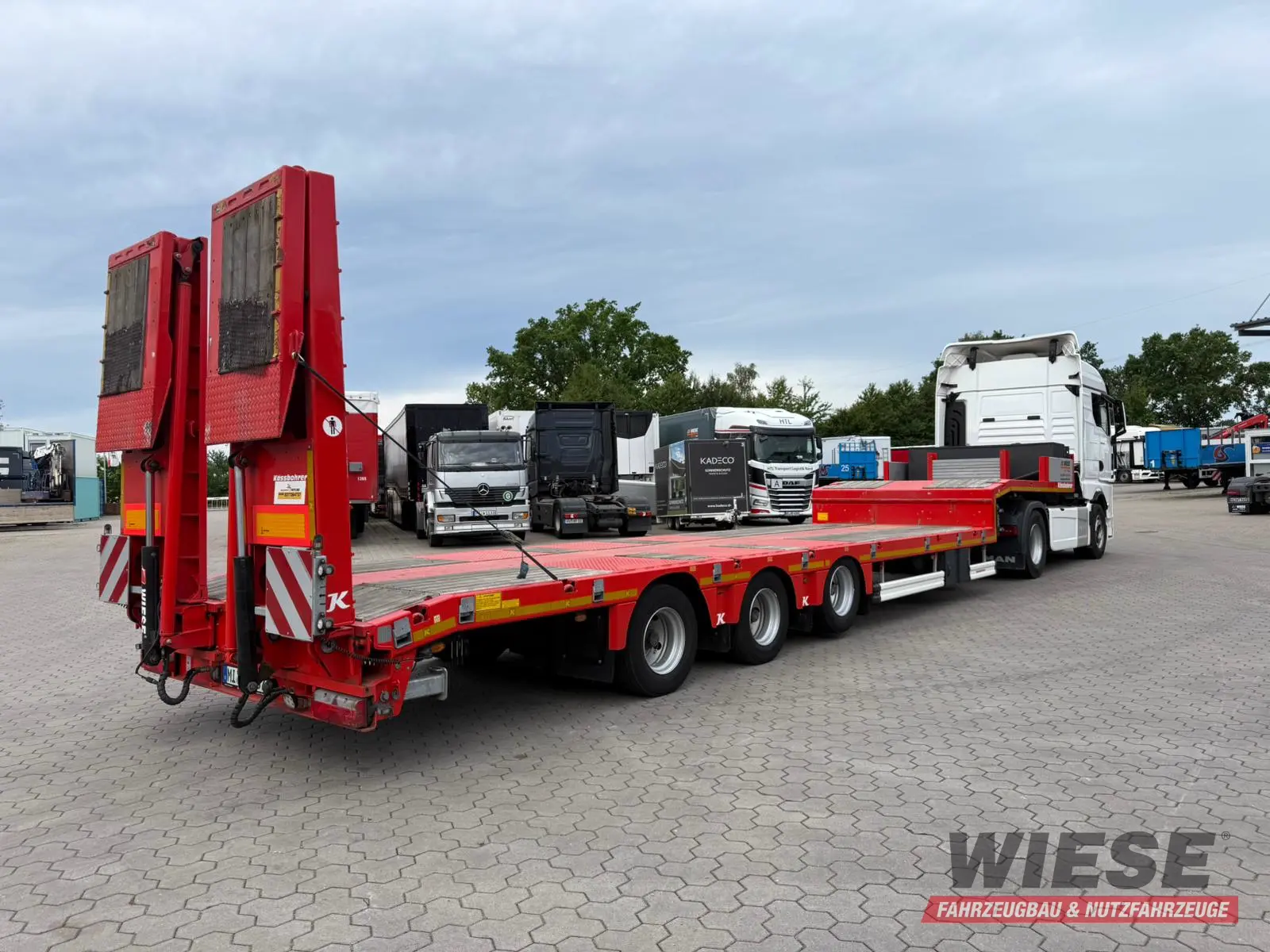 Kässbohrer K.SLS Eco Tiefbett Rampen