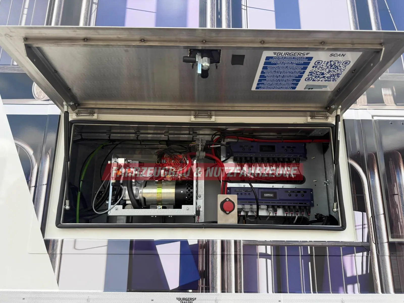 Wiese Doppelstock Trailer 60% mehr Ladefläche