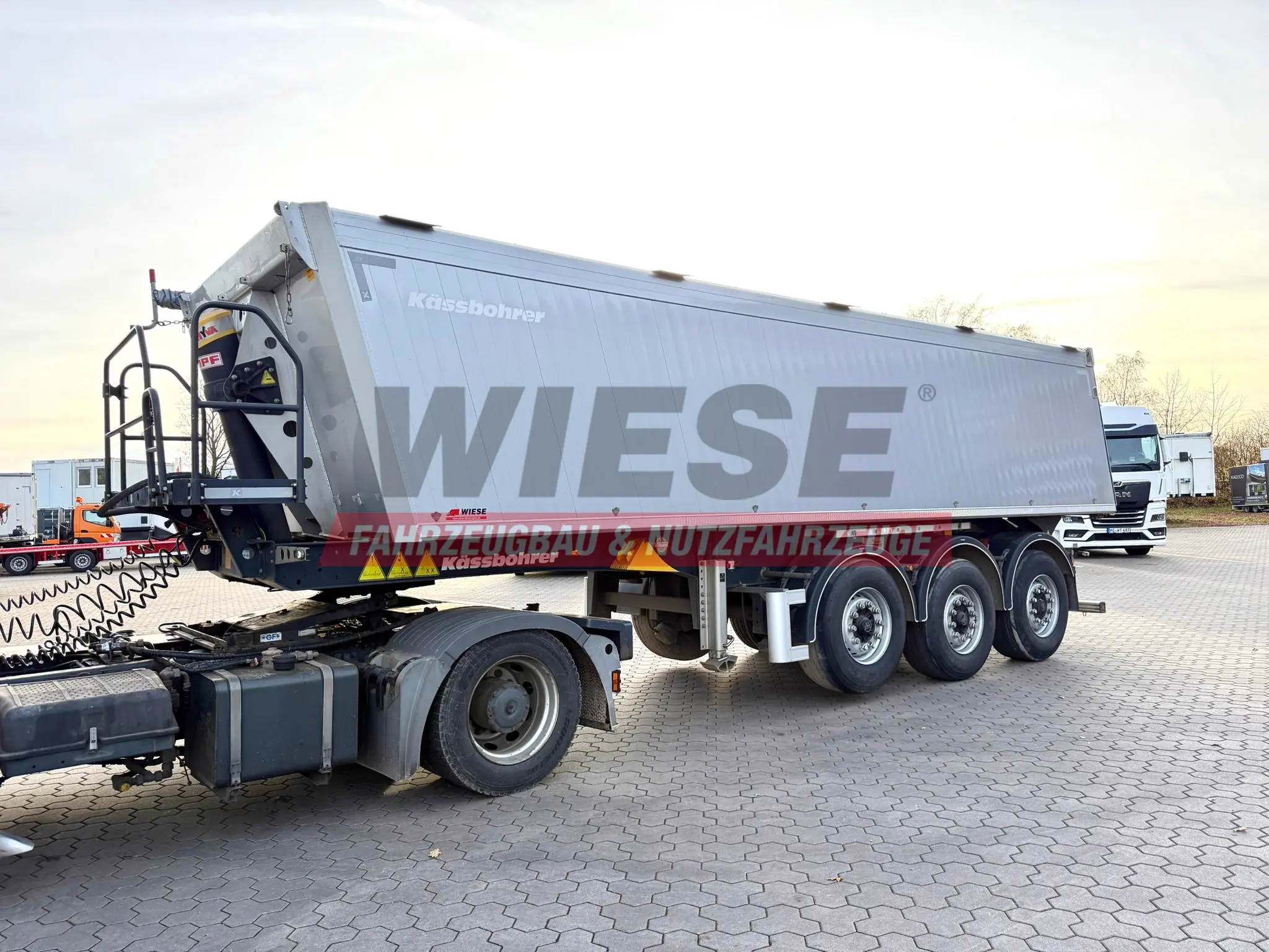 Kässbohrer K.SKA Aluminium Kipper 30m³ Top Zustand