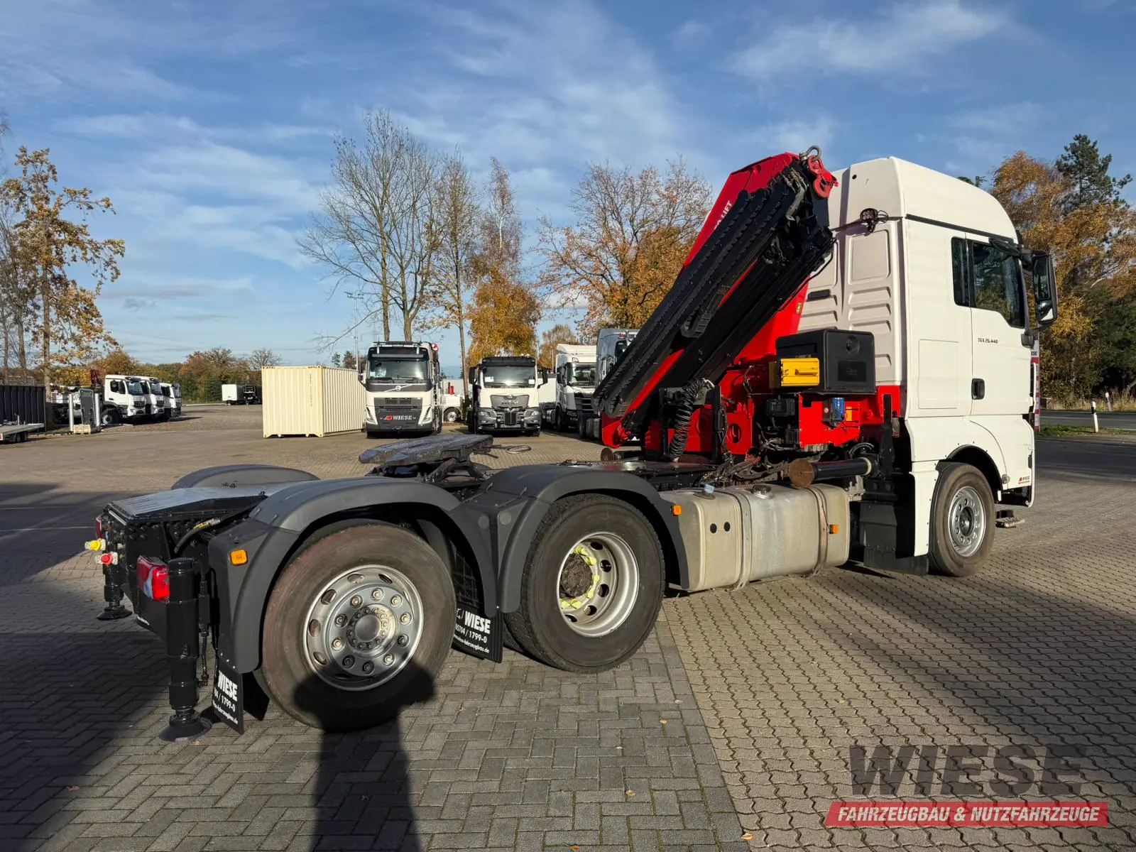 MAN TGX 26.440 6x2 mit HMF 3000-5 Kran TÜV NEU