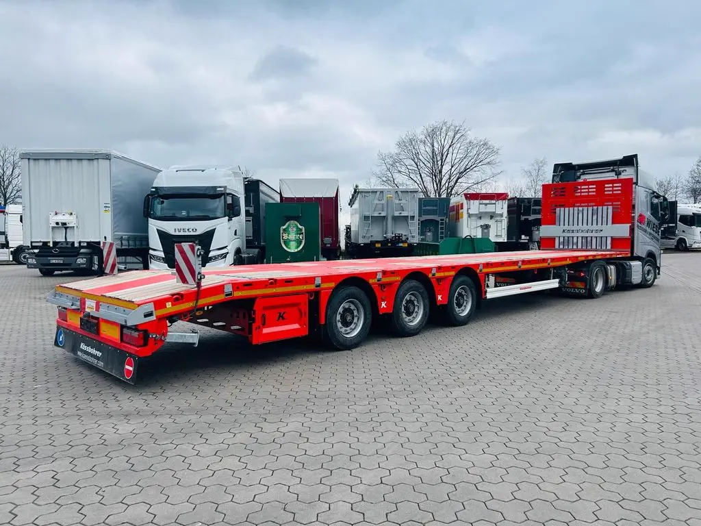 Kässbohrer SPS Mega Schwerlast Plattform Lenkachse