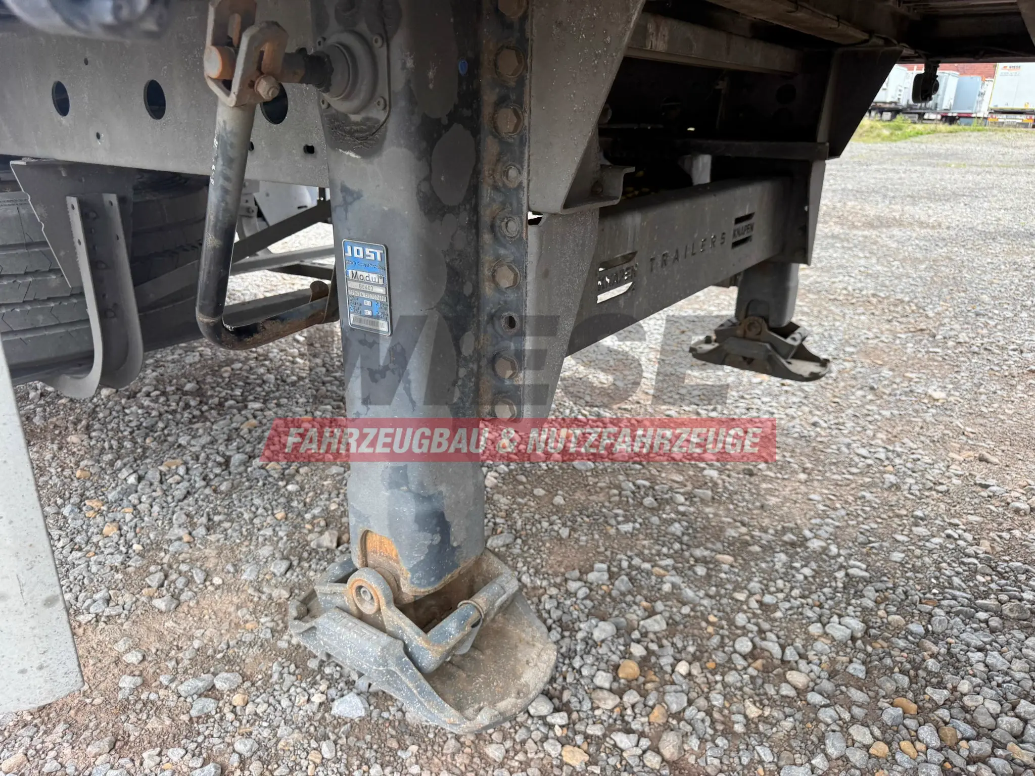 Knapen K100 Schubboden 92m³ HDI Boden ideal für Müll