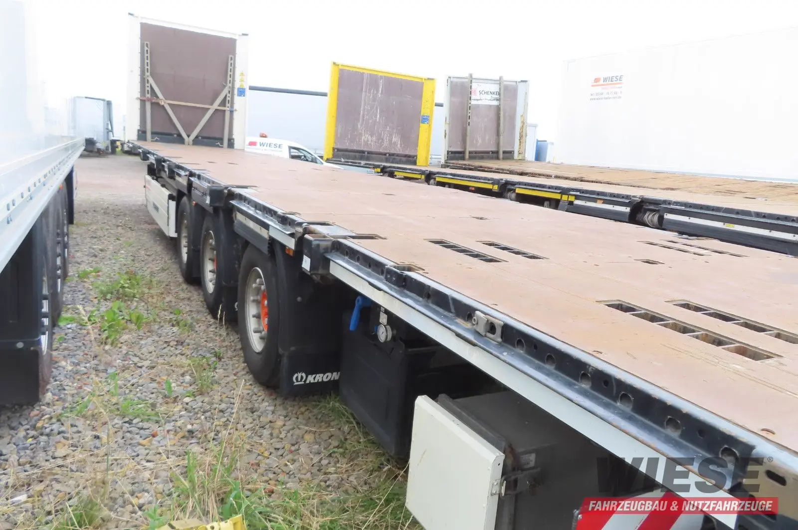 Krone SDP 27 Mega Stahlmatten Auflieger