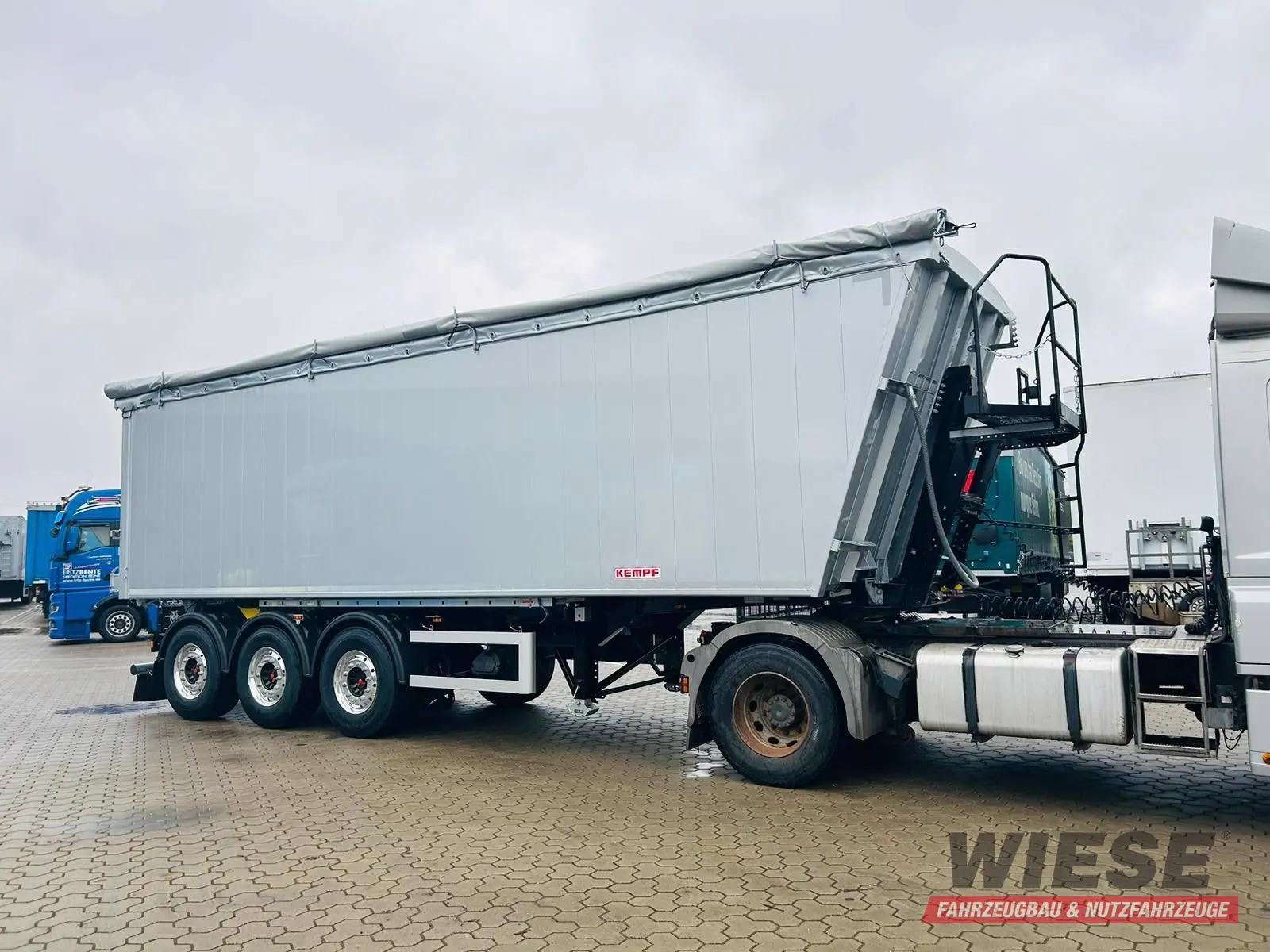 Kempf SKM 36/3 AK Alu Kipper 55 m³ Waschgerät