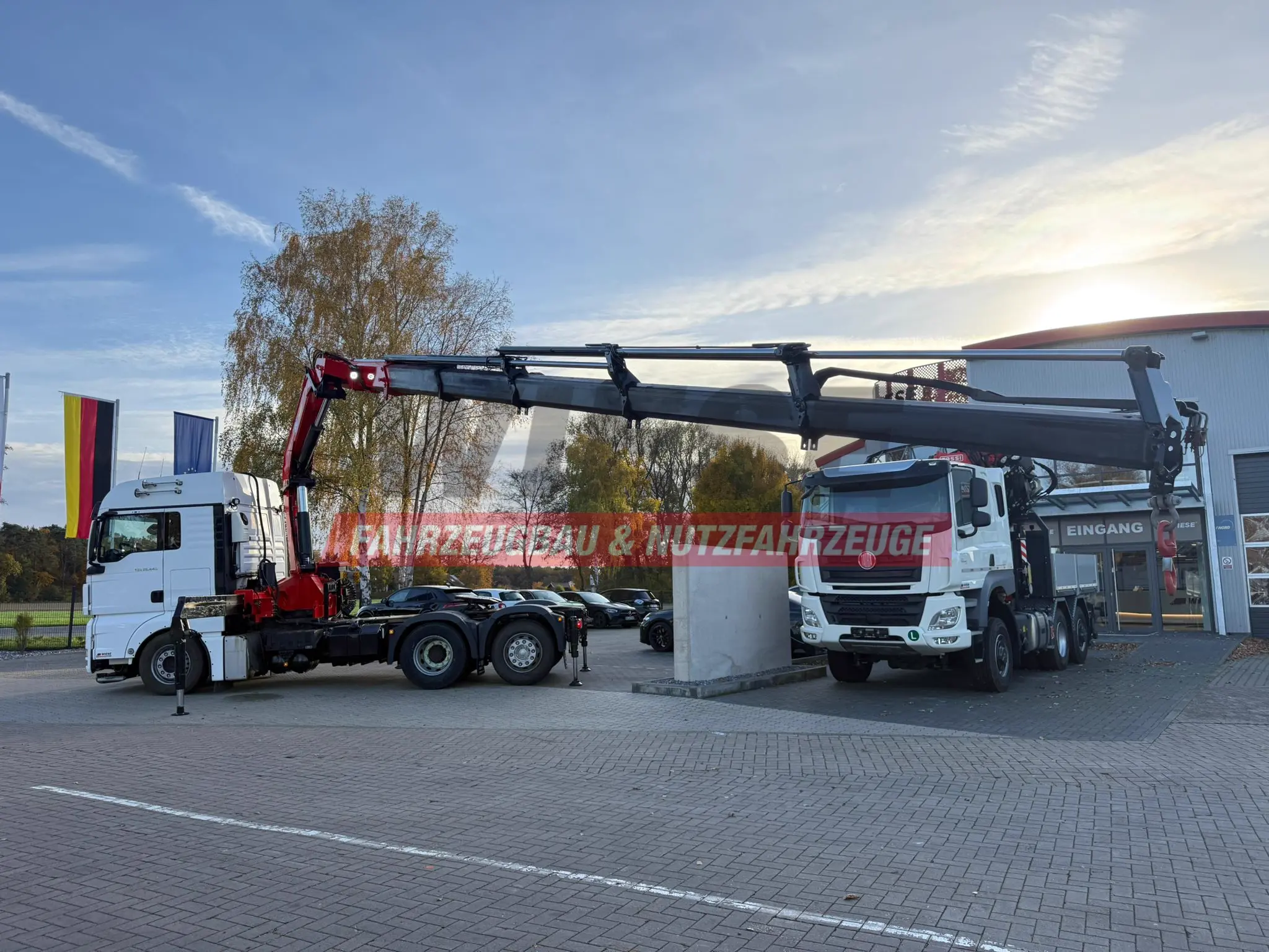 MAN TGX 26.440 6x2 mit HMF 3000-5 Kran TÜV NEU