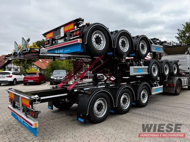 D-TEC Containerchassis Flexitrailer