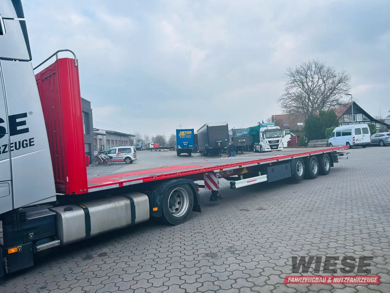 Kässbohrer K.SFS M Mega Plattform Auflieger Sofort Verfügba