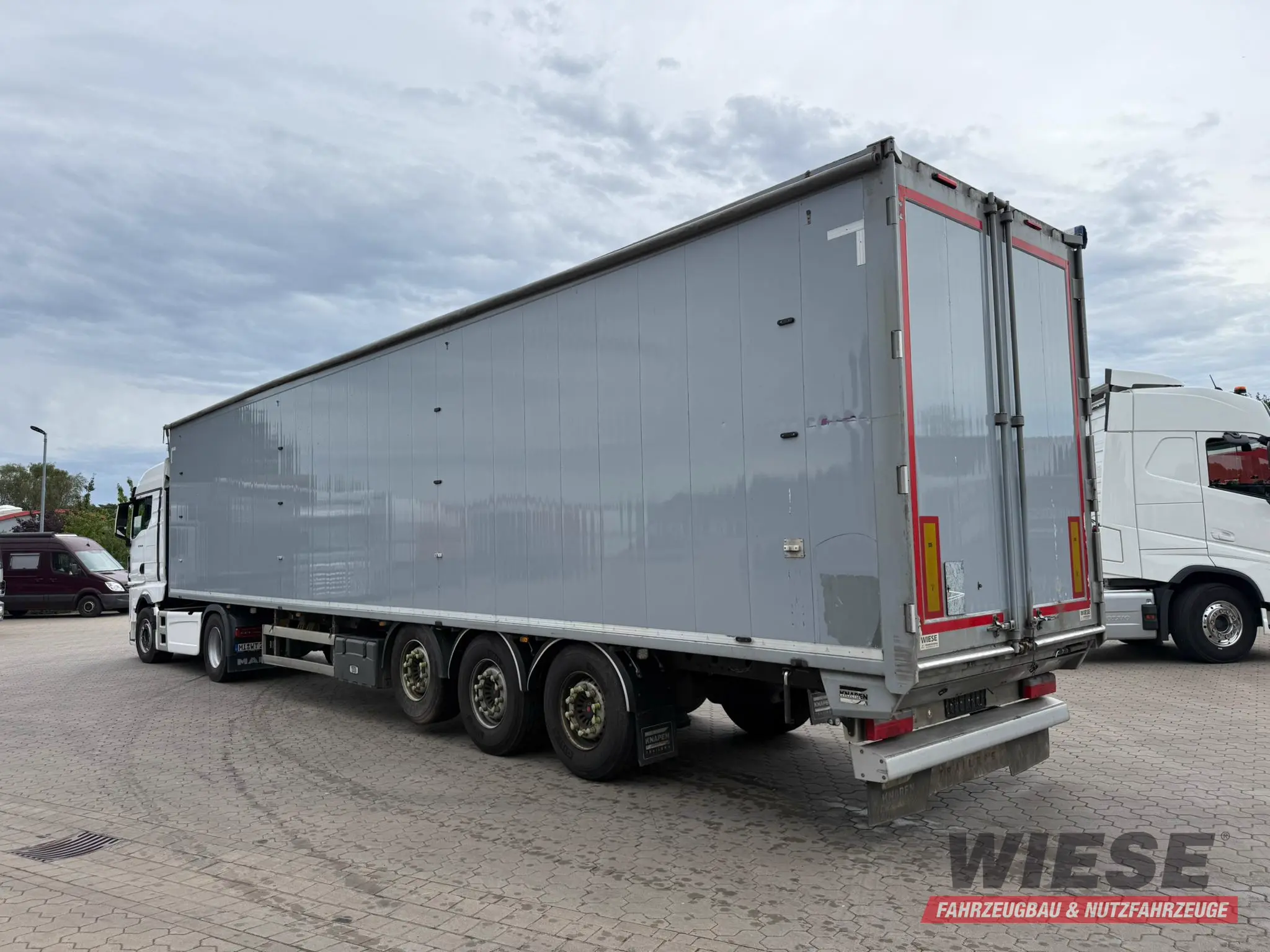 Knapen K100 Schubboden 92m³ HDI Boden ideal für Müll