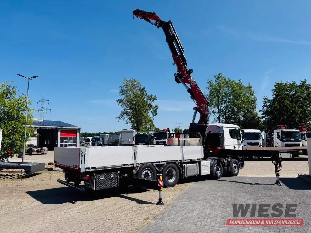 MAN TGS 32.510 mit F710 Frontkran sofort