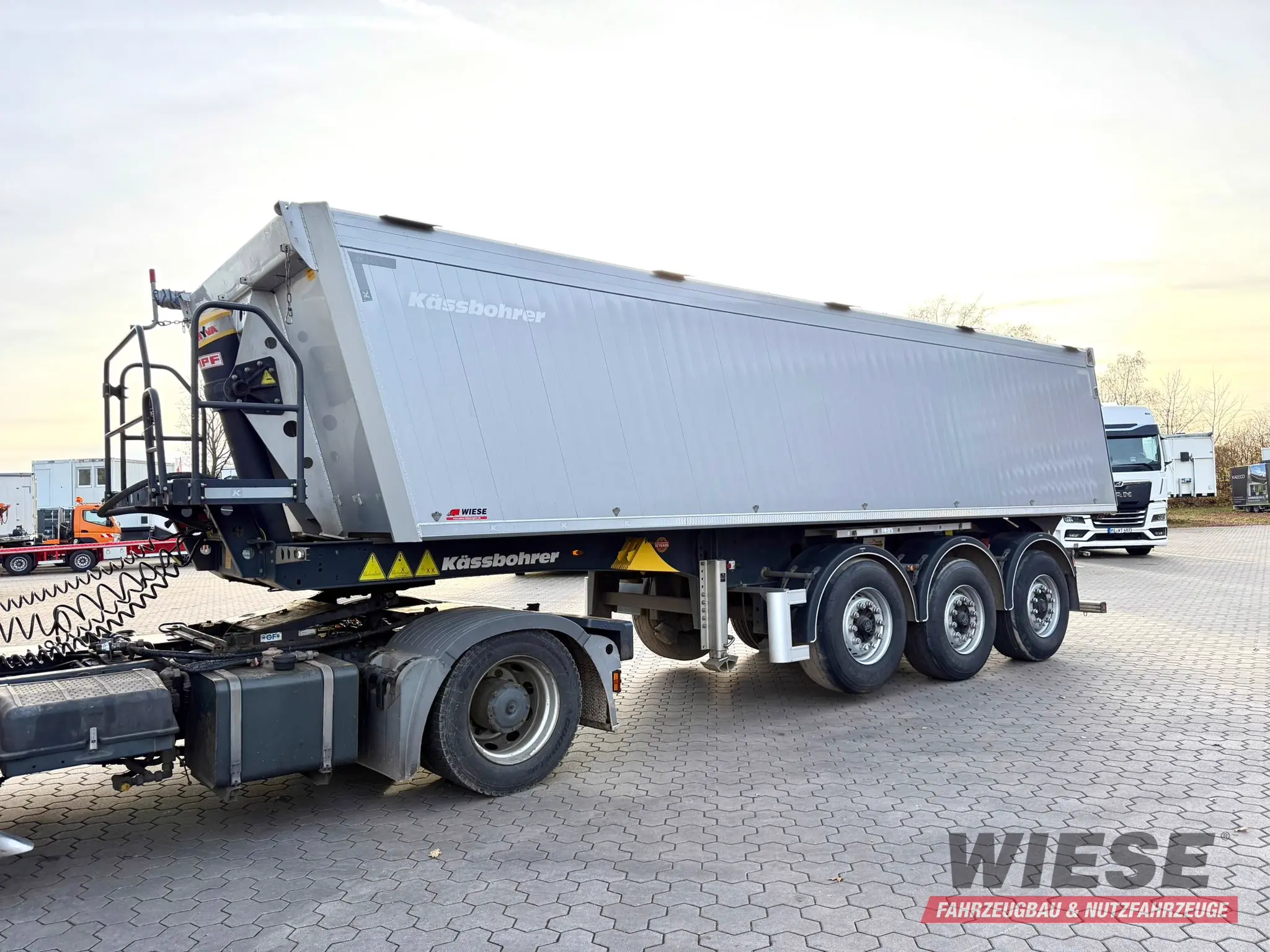 Kässbohrer K.SKA Aluminium Kipper 30m³ Top Zustand