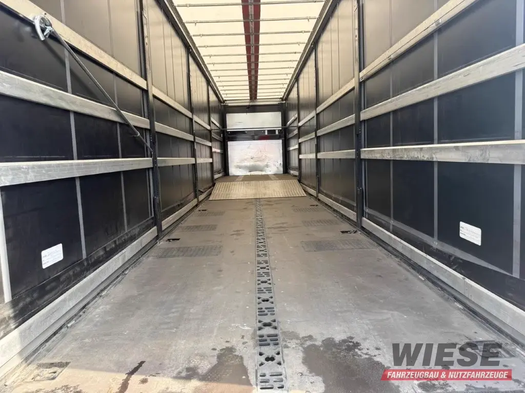 Wiese Auflieger Gabelstaplertransporter Mega LBW