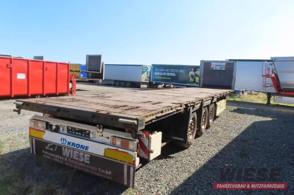 Krone Stahlmattenauflieger