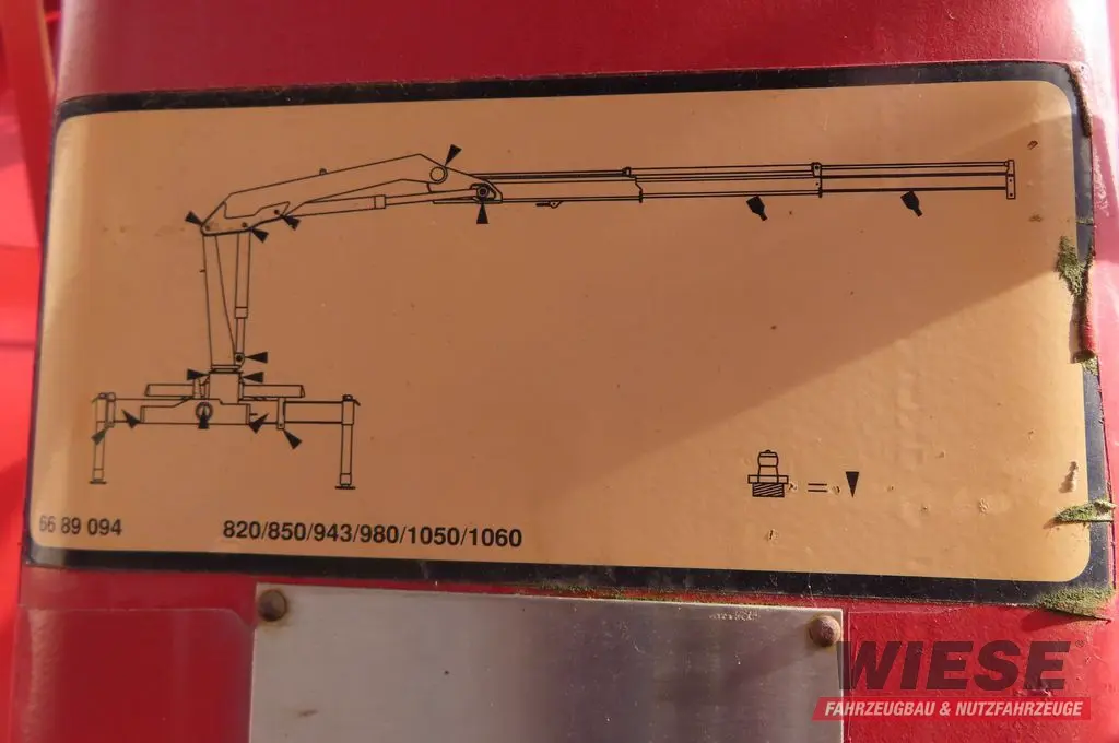 Andere Krancontainer HMF 1063