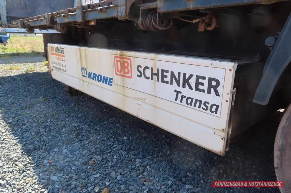 Krone Stahlmattenauflieger