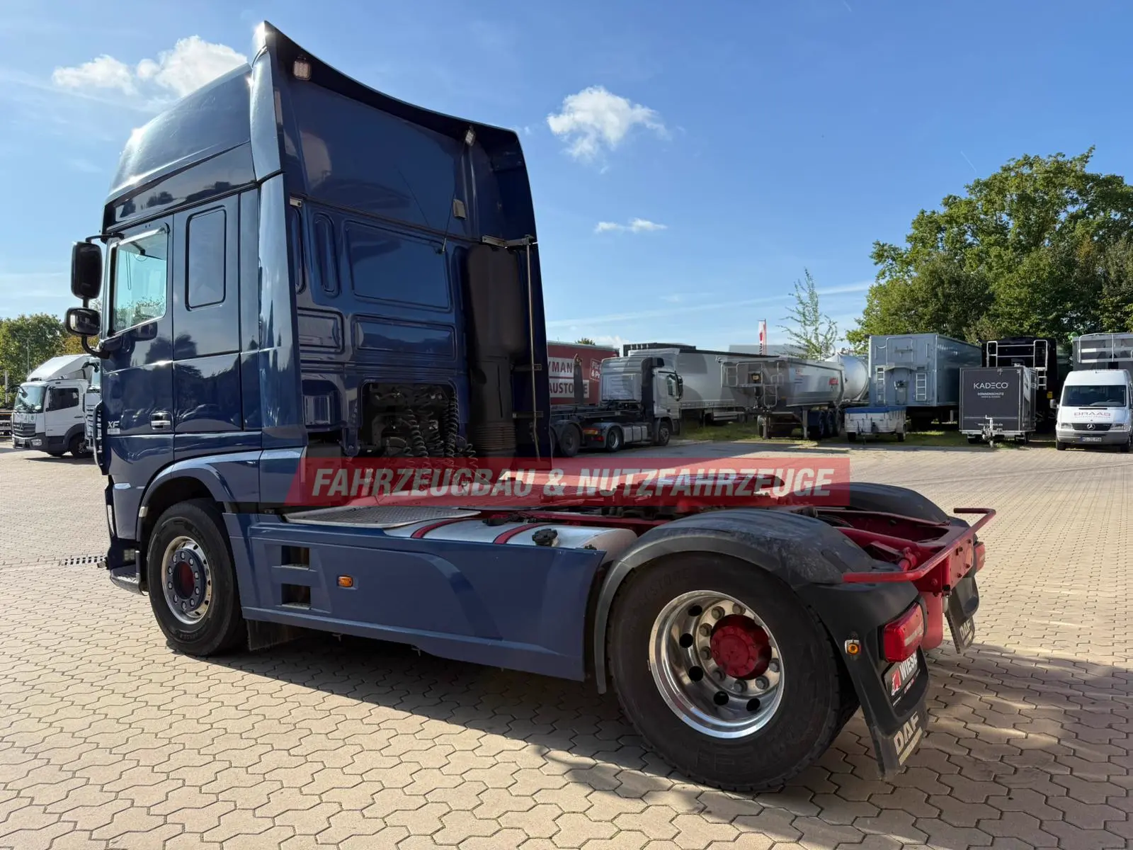 DAF XF 450 FT Hydraulik Schubboden