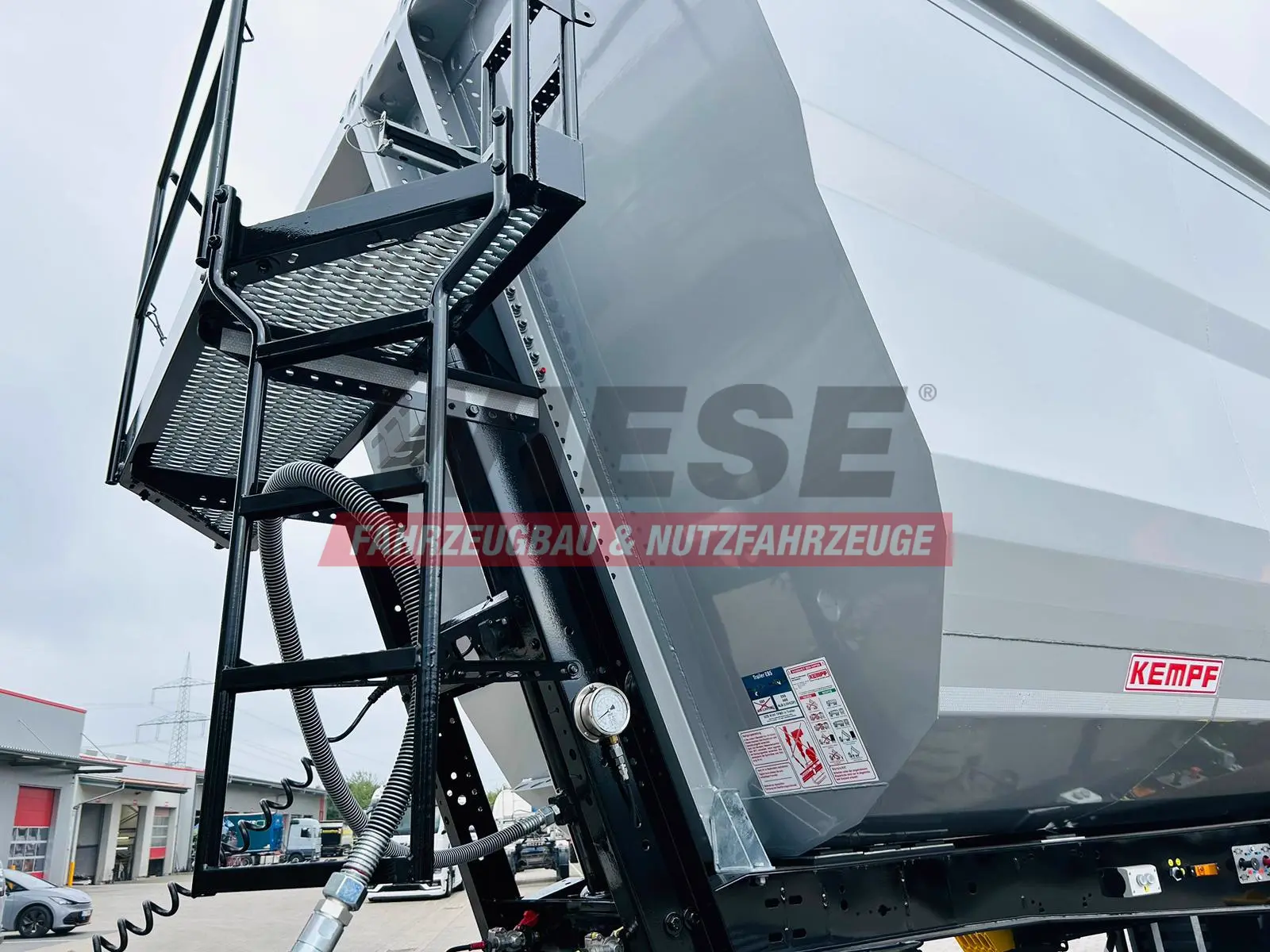 Kempf SKM 36/3 SR-Membran Stahl Halbrundmulde 50m³