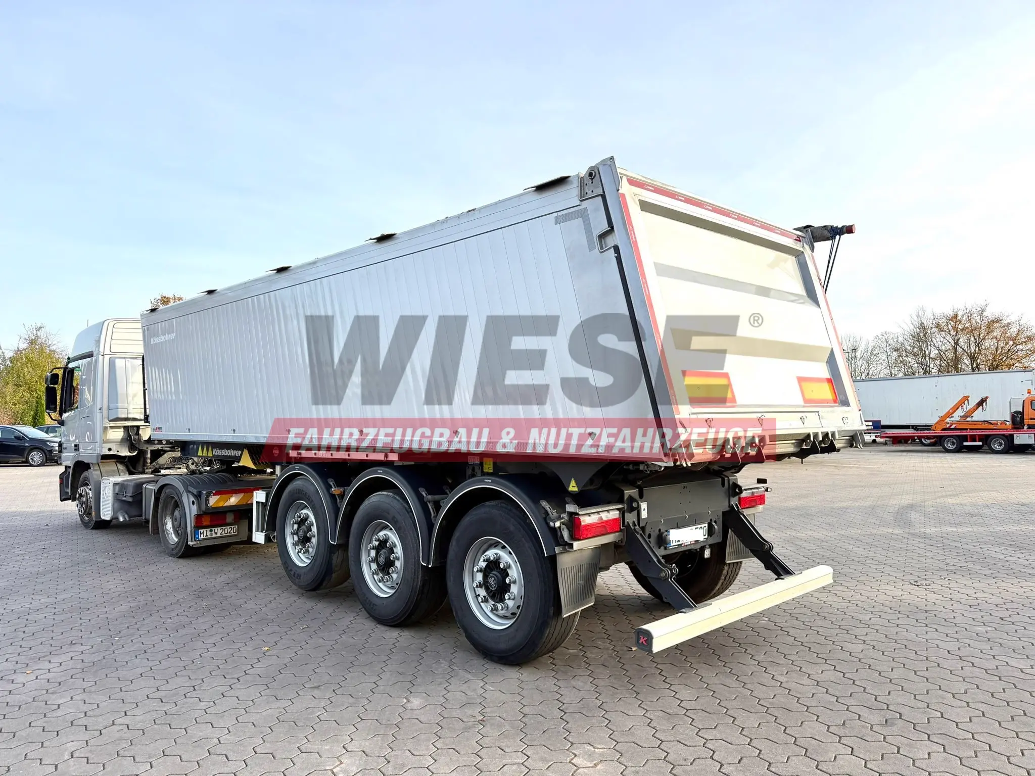 Kässbohrer K.SKA Aluminium Kipper 30m³ Top Zustand