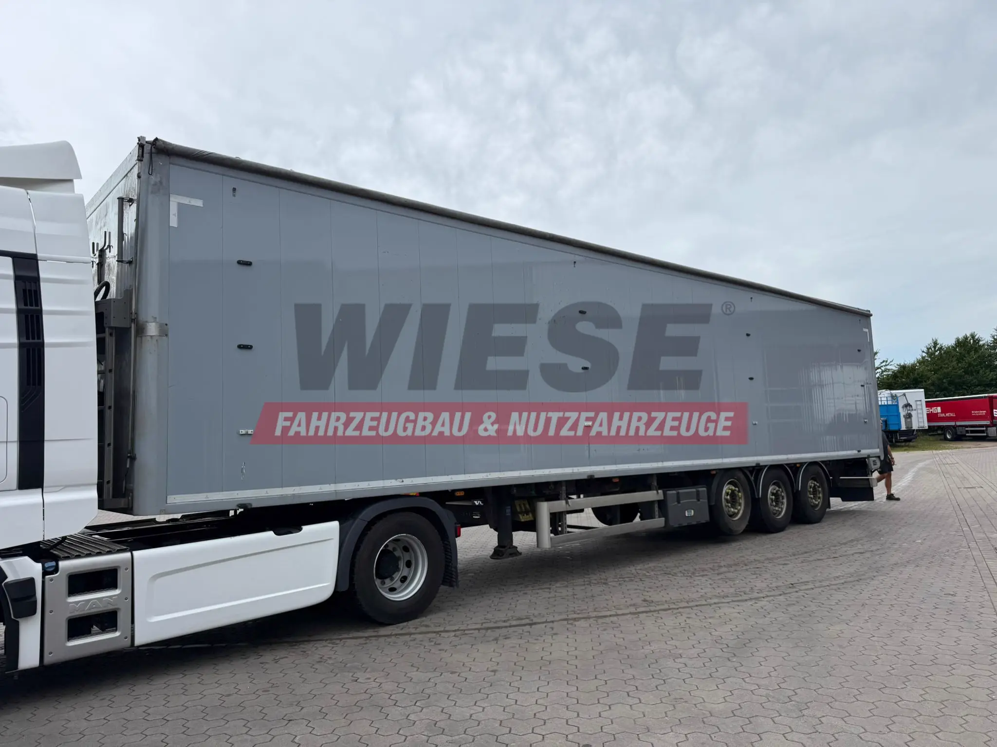 Knapen K100 Schubboden 92m³ HDI Boden ideal für Müll